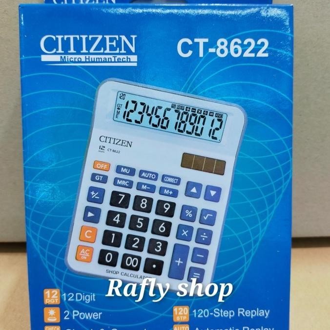 

Terbaru! kalkulator citizen CT-8622