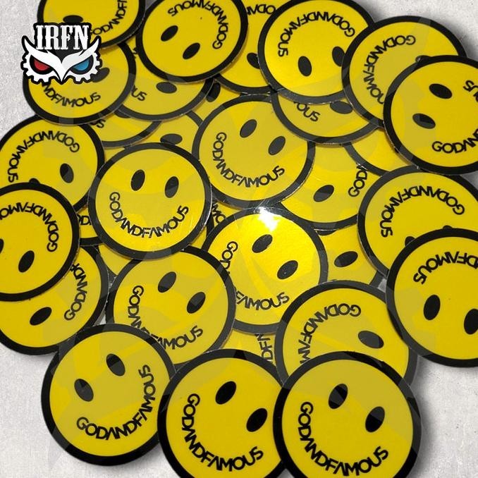 

Big Sale - Stiker Decal Pack God And Famous Box Logo .,