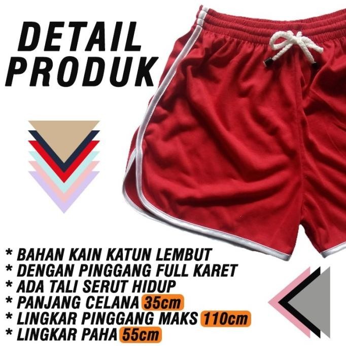 Terjangkau PANTS ELODIE CELANA PENDEK WANITA CELANA HIGHWAIST CELANA TIKTOK 