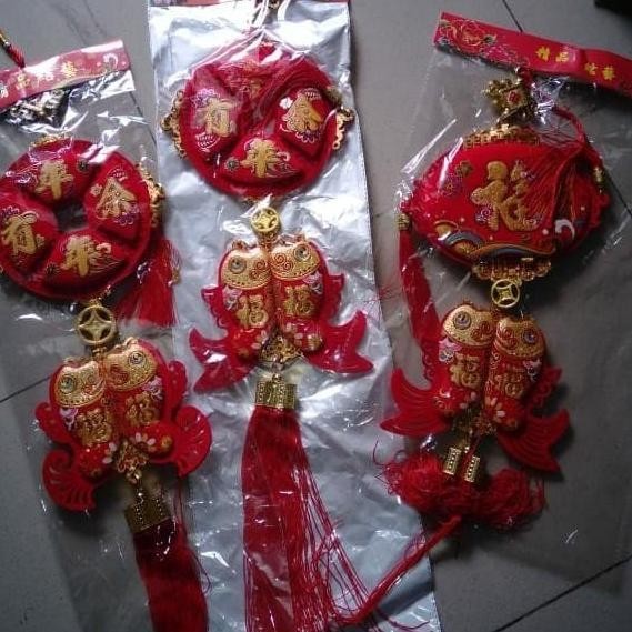 Big Sale Laristerus79 Gantungan Ornamesn Imlek 2022 Imlek Macan Dekorasi Imlek Lentera Imlek Lampion