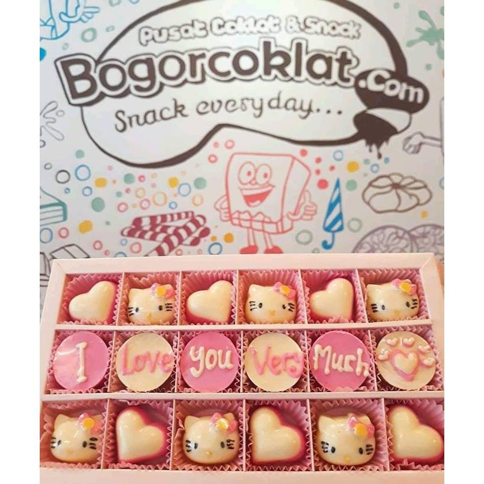 

Termurah Coklat Valentine Hellokitty Sekat 18 Cod