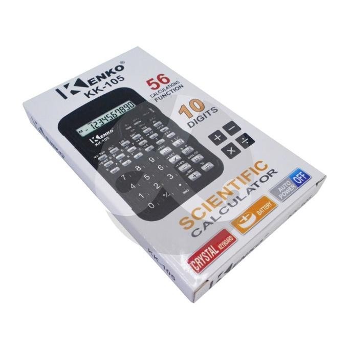 

Model baru - SCIENTIFIC KALKULATOR KENKO KK-105 calculator scientific kk 105