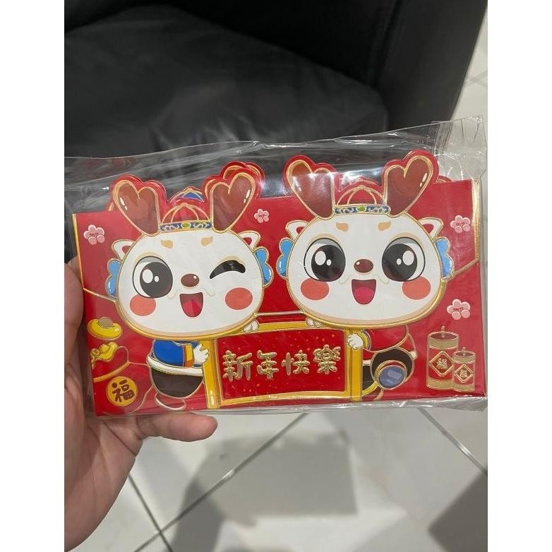 

Promo Akhir Tahun Kertas Angpao Imlek / Chinese New Year Tahun Naga (Angpao Imlek / Kertas Angpao Dompet) Diskom