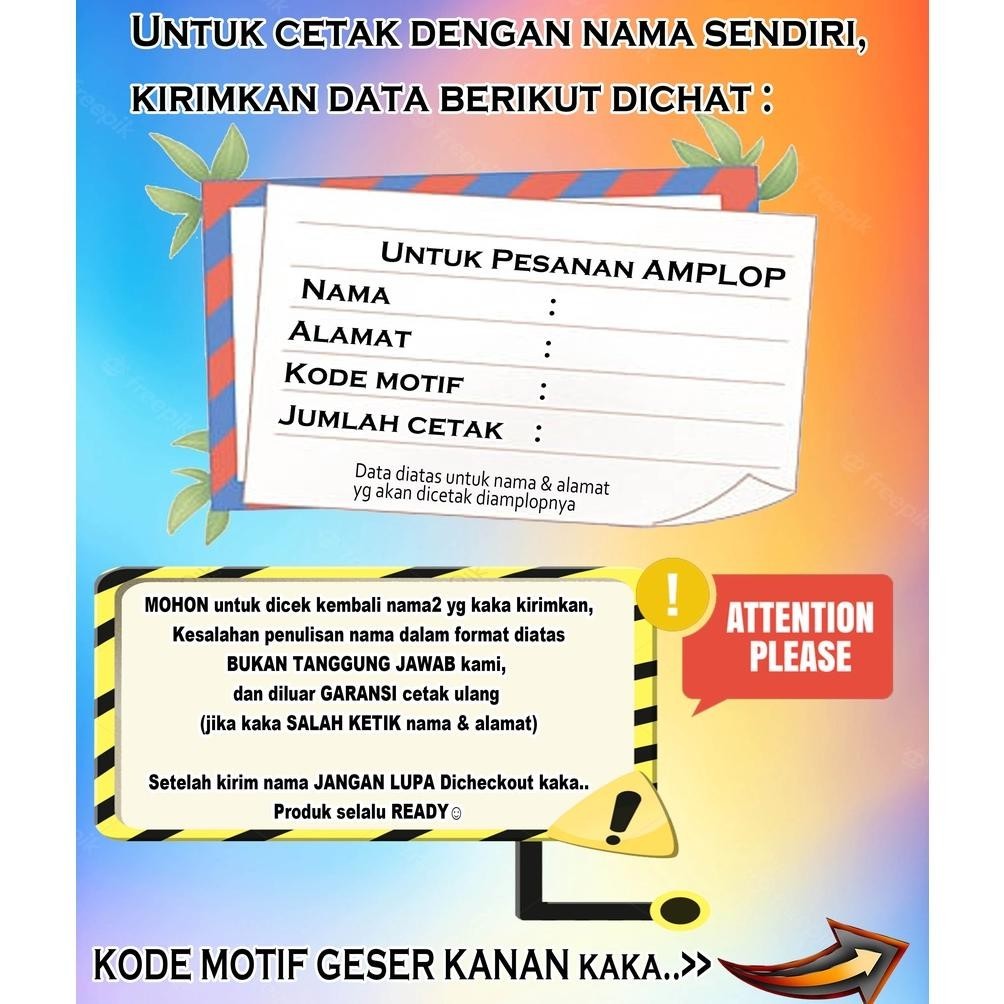 

Terlaris Amplop Kondangan / Amplop Sumbangan Promo
