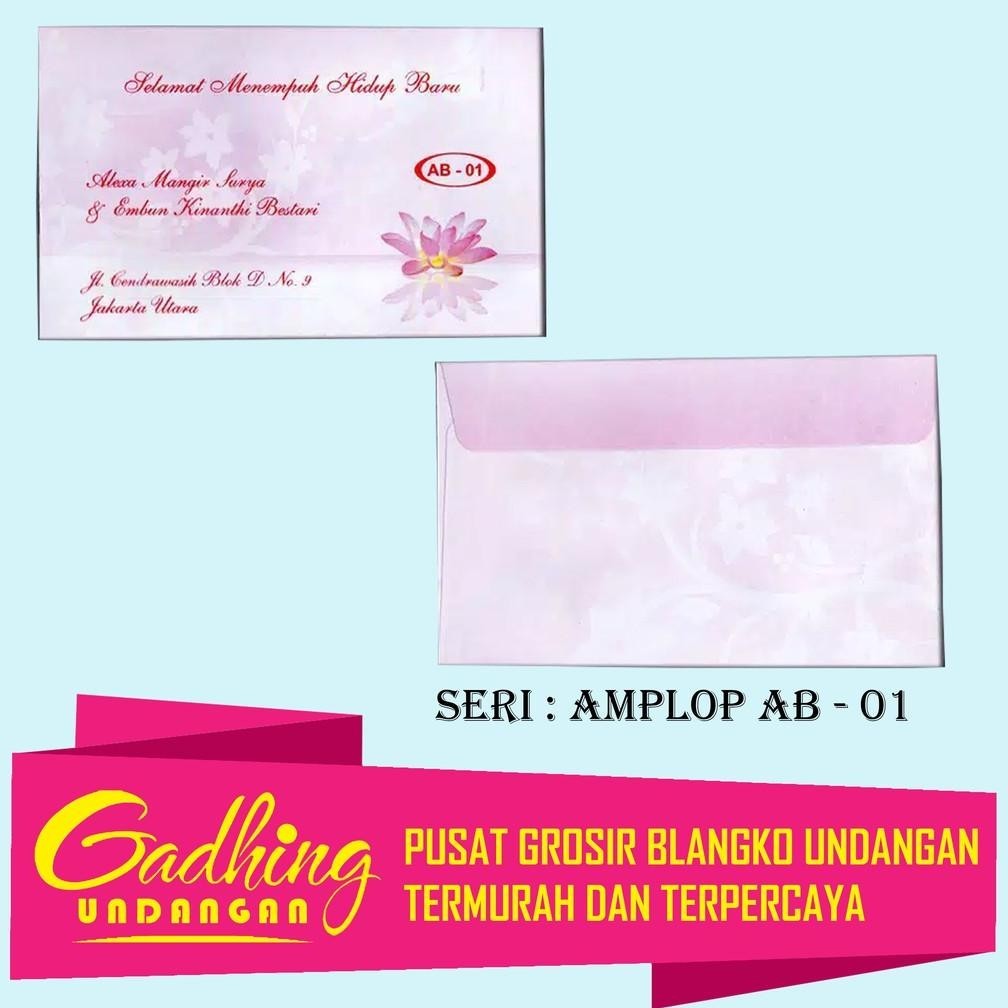 

Bisa Cod Amplop Ab 01 - Ab16 Harga Murah Isi 50 Lembar Sale