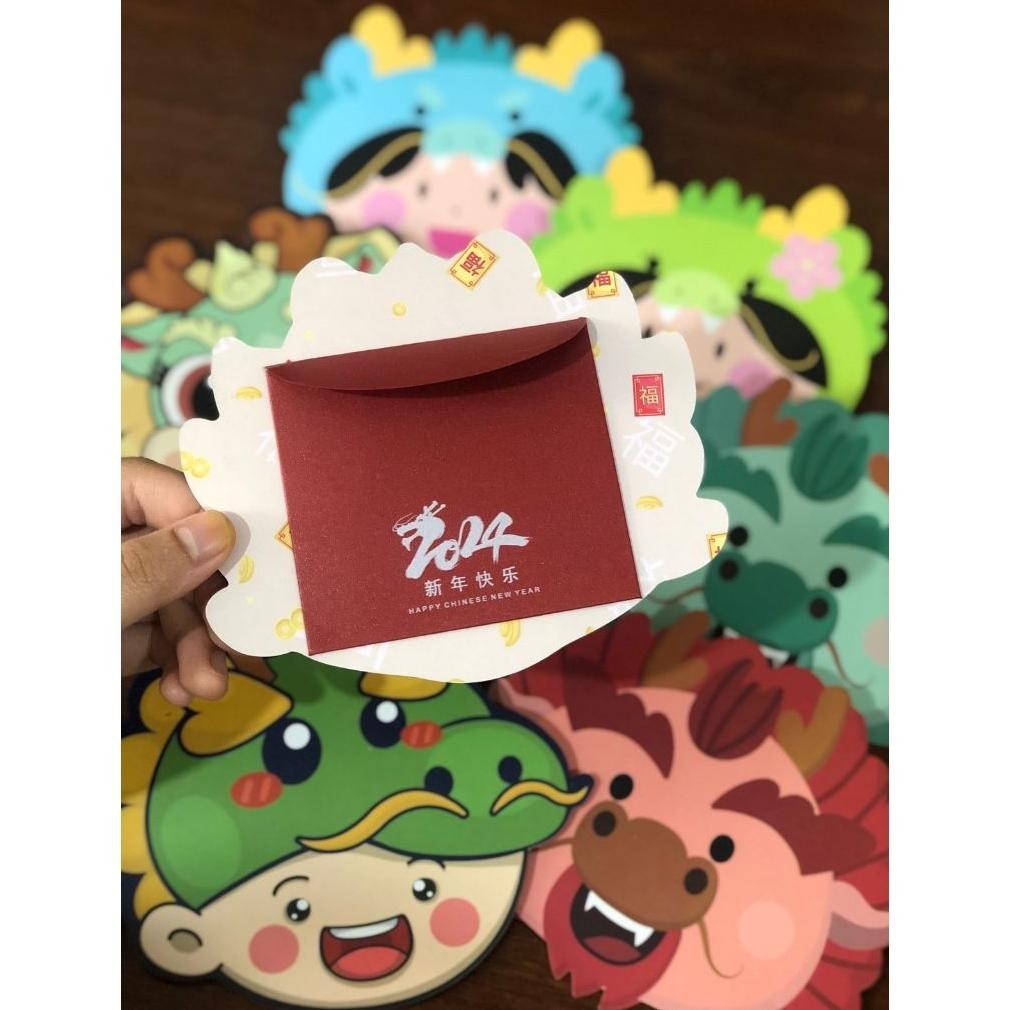 

Big Sale Angpao Imlek Dragon Chinese New Year 2024 Angpao Sincia Bentuk Naga 6 Pcs Cod