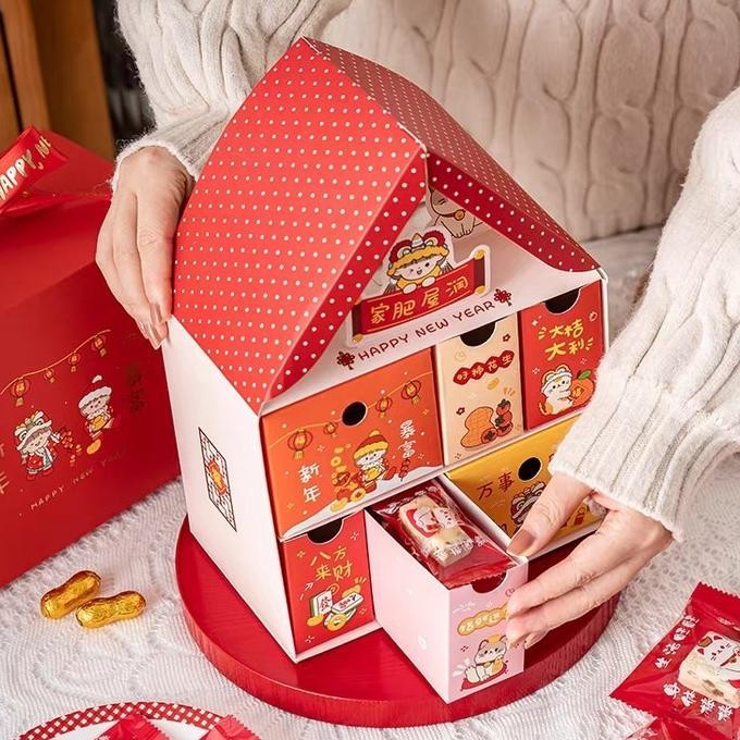 

Diskon Besar (New) Kotak Imlek Kue Kering /Kotak Hampers New Year/ Kotak Kue Imlek Promo