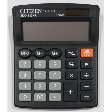 

Update Calculator Citizen SDC 812NR ORIGINAL ~