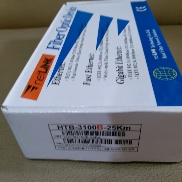 Side A Media Converter Htb 3100 100Mbps Lan Rj45 Sudah Gigabyte ðŸ–¥ Bagus
