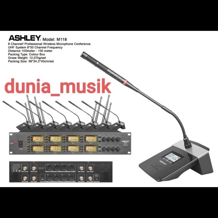 MIC MEJA ASHLEY M118 ORIGINAL