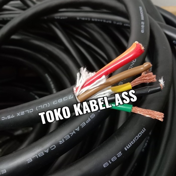 KABEL SPEAKER MOGAMI ORIGINAL JAPAN 6X2.5MM MOGAMI 2919