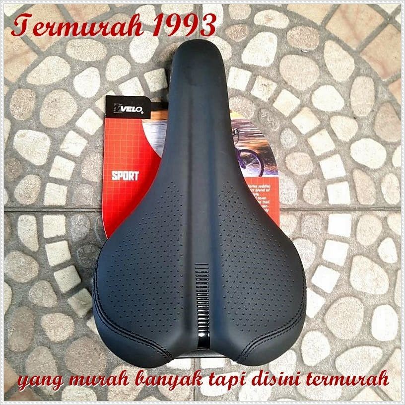 SADEL MTB VELO 3517 HITAM Sparepart Sepeda Termurah