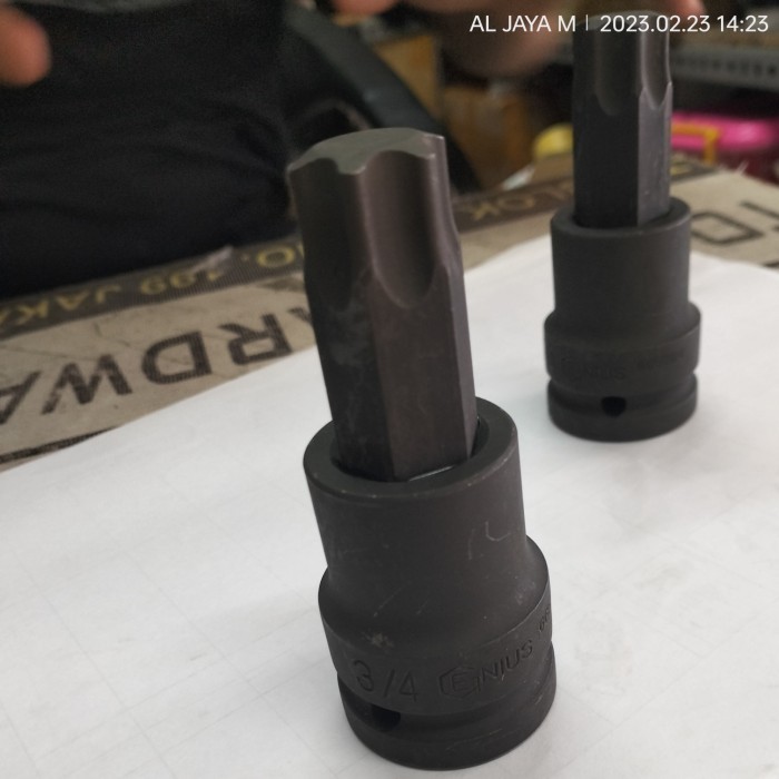 Kunci Sok Bintang T90 / T 90 Buka Baut Travel Motor Alat Berat