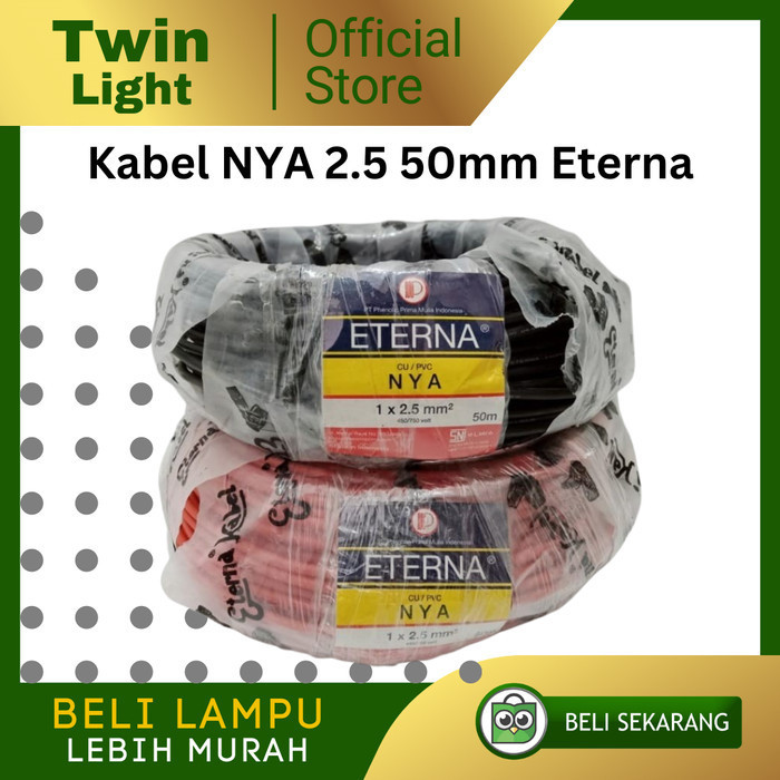 Kabel NYA 2.5 50mm Eterna