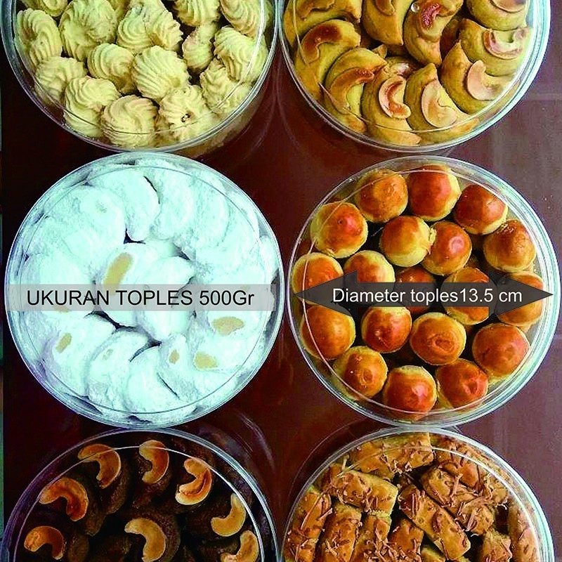 

Kastangel Kue Kering Natal Lebaran Homemade Toples 500Gr