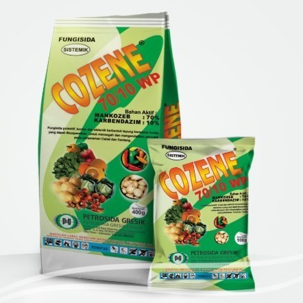 COZENE 70/10WP 400 Gr Mancozeb Karbendazim fungisida sistemik