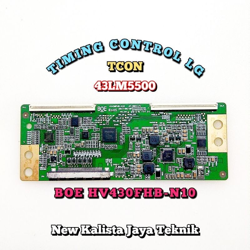 TCON TV LG 43LM5500 ORIGINAL BOE HV430FHB-N10 TCON 43LM550 TIKON LG 43LM5500 TICON 43LM550 TCON TV L