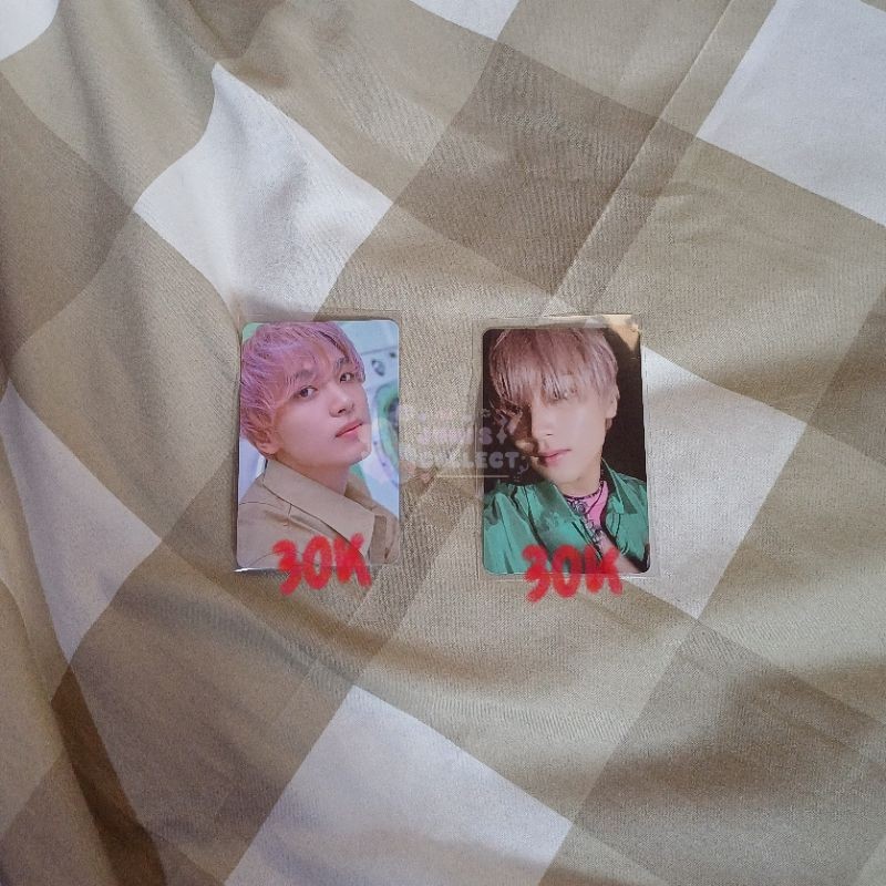 HAECHAN NCT 127 CATHARSIS VERSION FAVORITE PC PHOTOCARD OFFICIAL