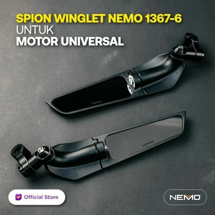 Spion wingled Nemo Spion winglet Nemo universal Honda Yamaha