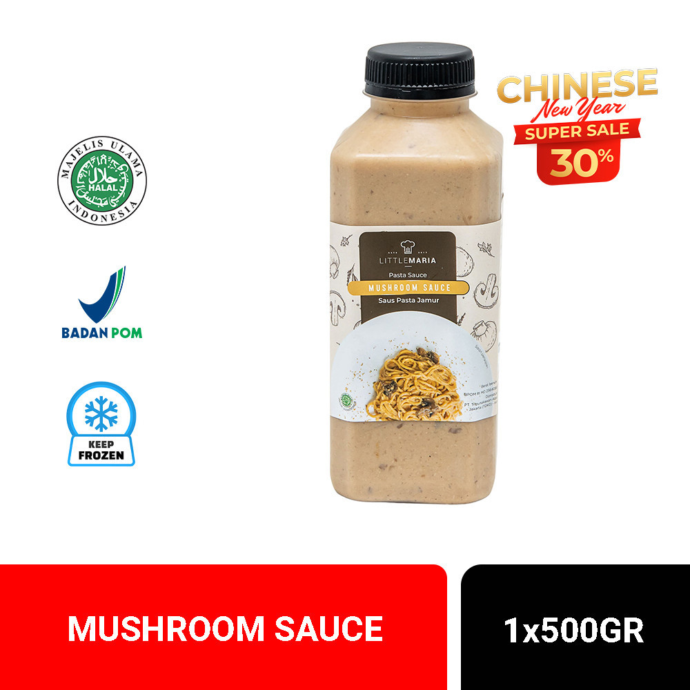 

Littlemaria Mushroom Sauce/Saus Jamur 500G 3-4Portions