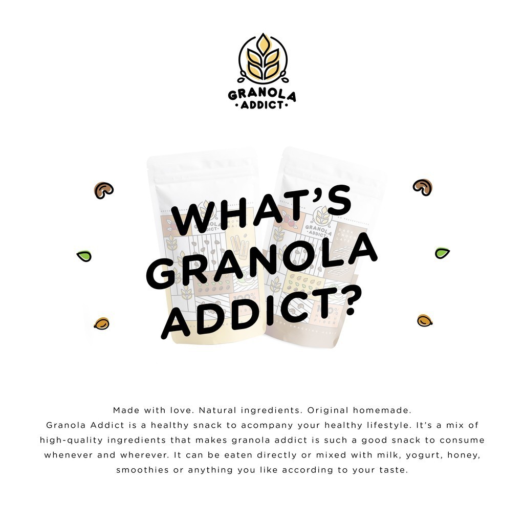 

Granola Addict - Cranberry Honey 1000G (1Kg)