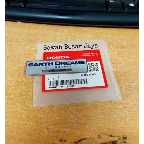 Ready Emblem Cover Mesin Earth Dreams Technology Ivtec City Rs Hatchback Gn5 .
