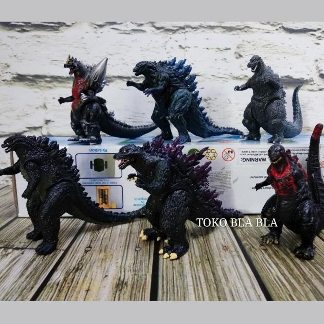 Mainan Boneka Action Figure Godzilla Monster Ultraman Power Rangers - | Tesani