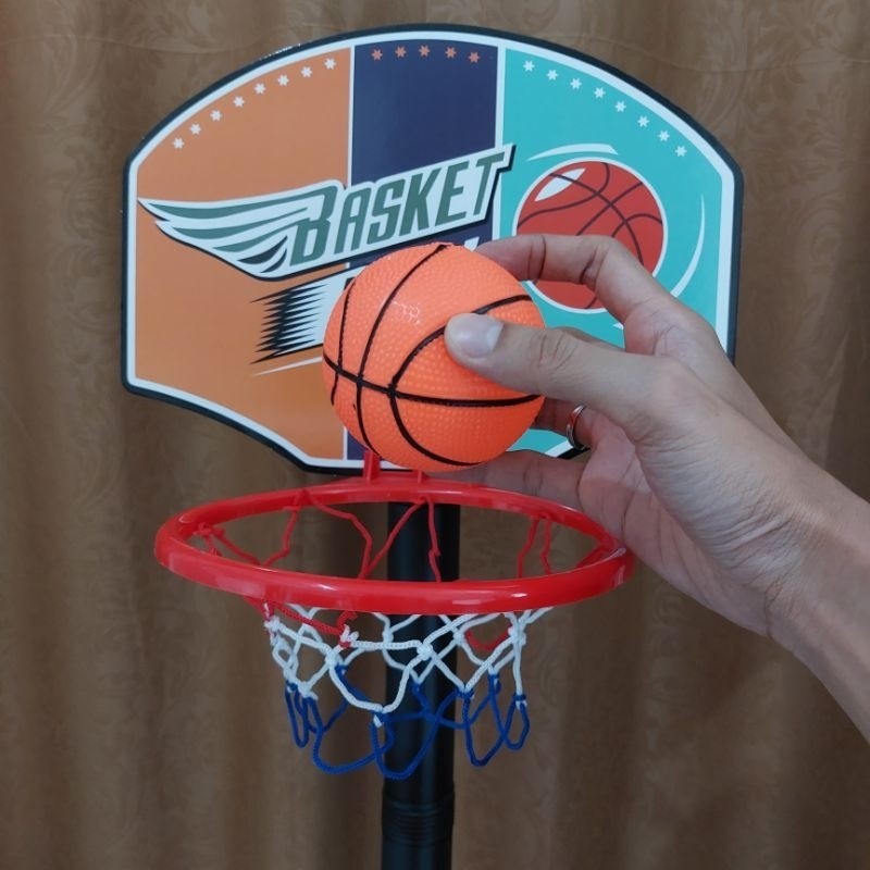 Mainan Ring Basket NBA Tiang Ring Basket Besar