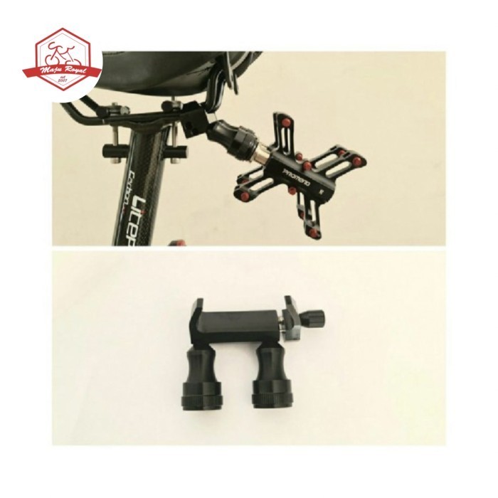 BRACKET PEDAL QR QUICK RELEASE TEMPAT SEPEDA LIPAT ALLOY RAZE LITEPRO