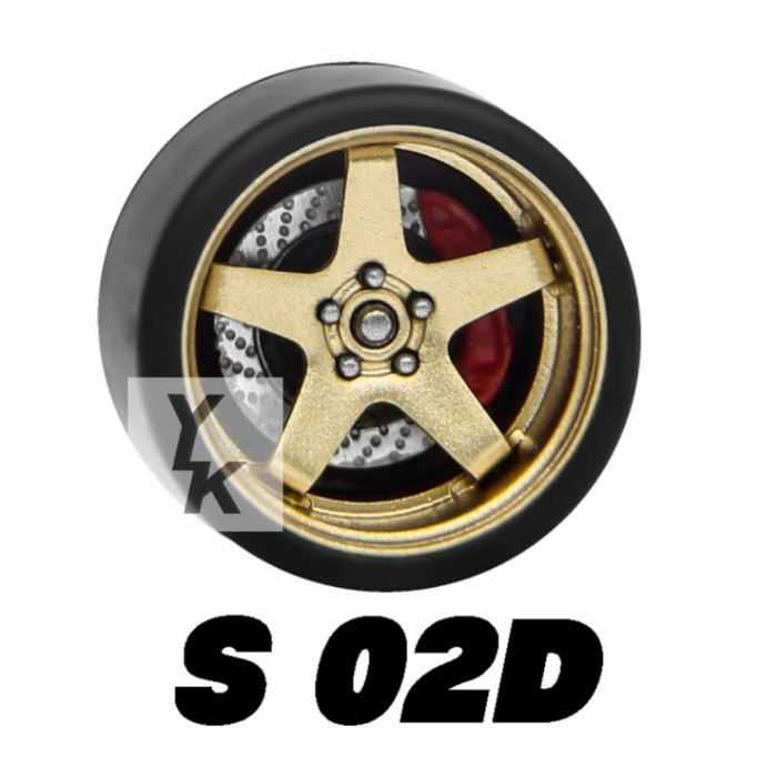 Ban Karet Hotwheels Premium Alloy Carlomo S02