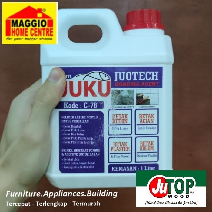 LEM JUKU - BONDING AGENT - POLIMER LATEX ACRYLIC - C78 1L - JUTOP