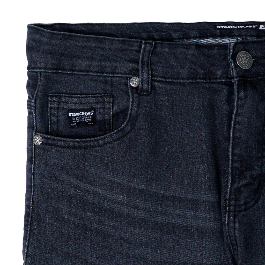 NEW LAUNCHING TERMURAH CELANA JEANS STARCROSS Long Denim - SJ SL 111 - Grey