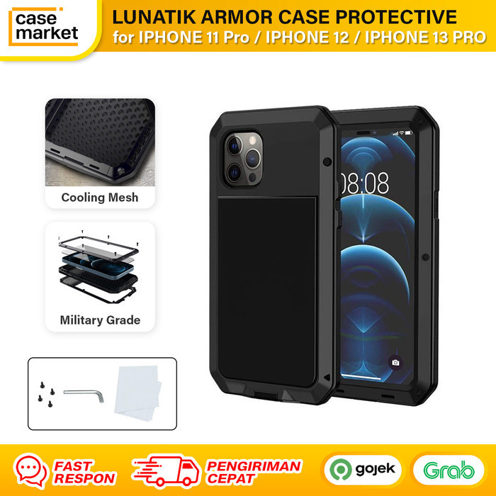 13 12 11 Pro Armor Protective Case Hardcase Full Casing Lunatik