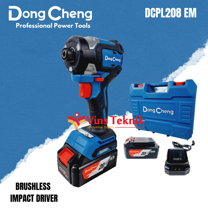 Dongcheng DCPL208 DCPL 208 Mesin Bor Impact Cordless Impact Driver