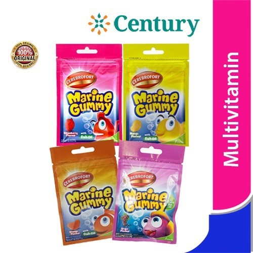 Cerebrofort Marine Gummy / Multivitamin Anak