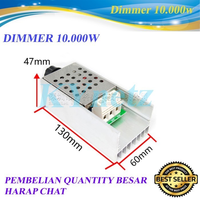 Terlaris Dimmer Scr 10000W Speed Controller 220V Ac Dimer Promo Terbaru