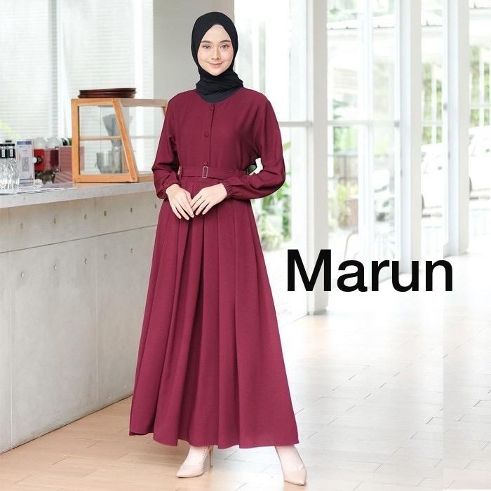 Gamis Wanita Terbaru 2023 Viral Games Dewasa 2024 Dress Kondangan Busui Kaftan Import Korea Style Ga