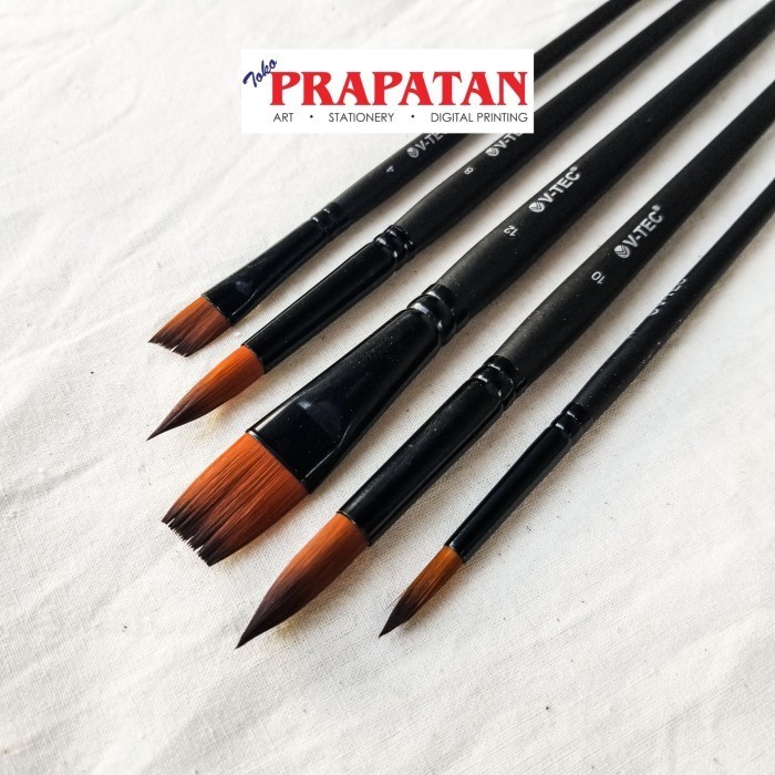 

Terlaris Kuas Lukis V-Tec Vt540-5 Set 5 Pcs / V-Tec Paint Brush Promo Terbaru