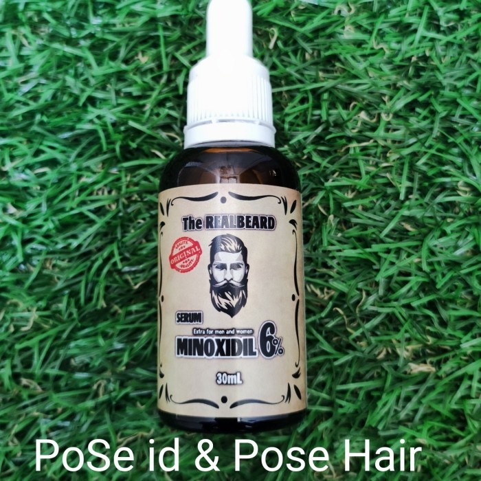 Terlaris Minoxidil 6% Penumbuh Rambut, Brewok Tanpa Gen! Original 100% Promo Terbaru