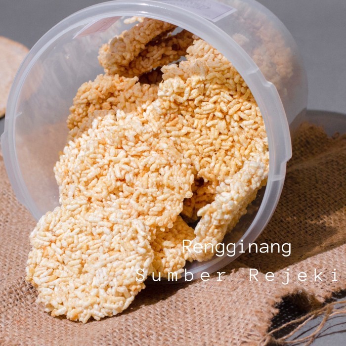 

Rengginang Matang Mateng Bukan Mentah + Toples Terasi Bawang