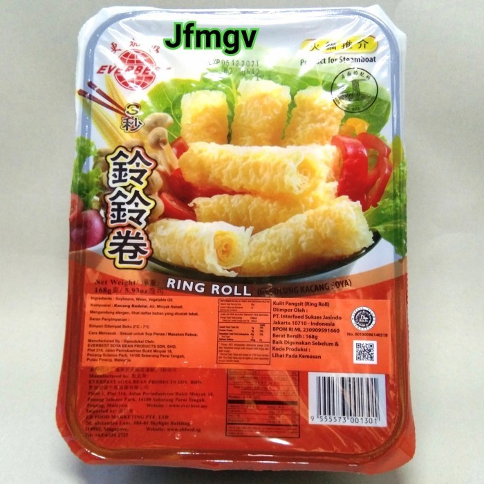 

Terbaru Everbest Ring Roll ( Kulit Pangsit Gulung) 180 Gr Promo Terlaris
