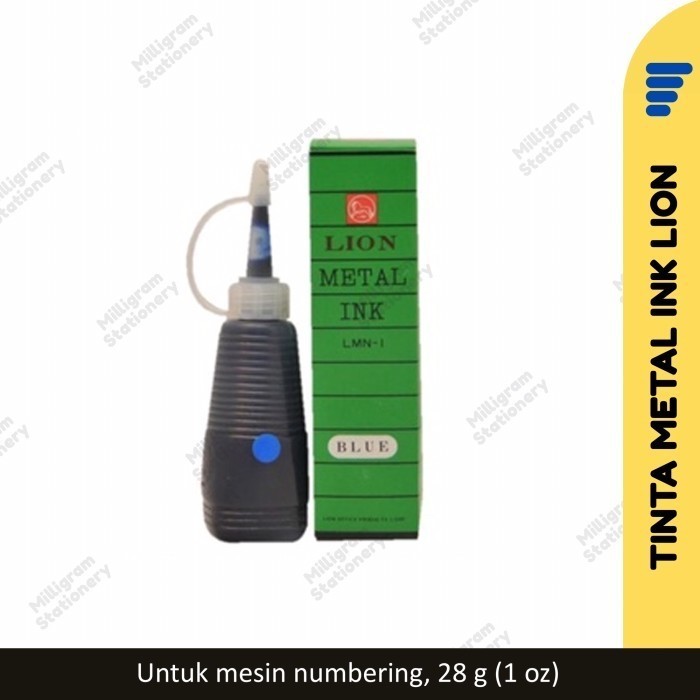 

Tinta Metal Ink Lion/ Stempel Numbering Numerator -fo2