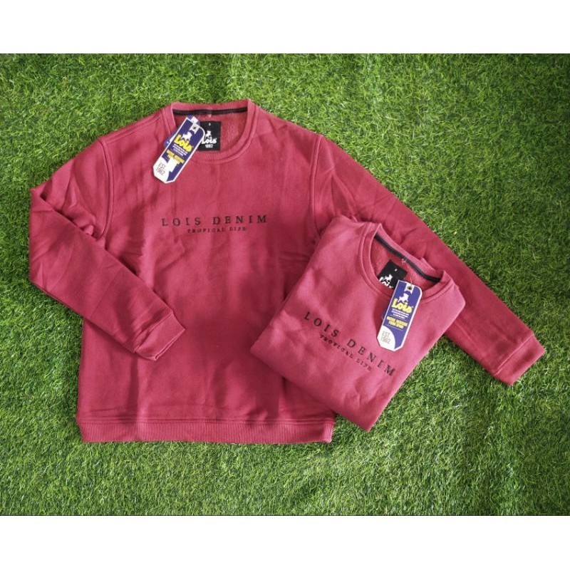 JAKET LOIS ORIGINAL HOODIE SWEATER BABYTARRY RAJUT JEANS