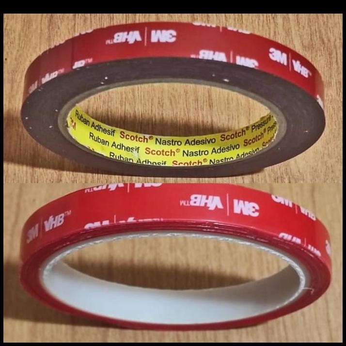 

BEST DEAL DOUBLE TAPE 12MM 15MM MENYATU SANGAT KUAT OTOMOTIF 3M GREY CLEAR NB