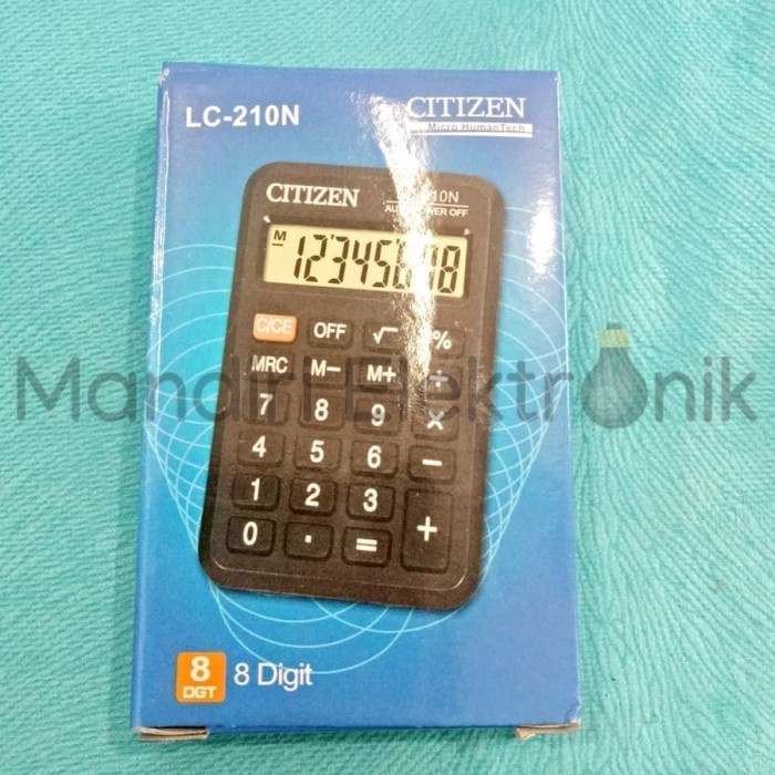 

Kalkulator Citizen Lc-210N 8 Digit Kalkulator Saku Kecil Best