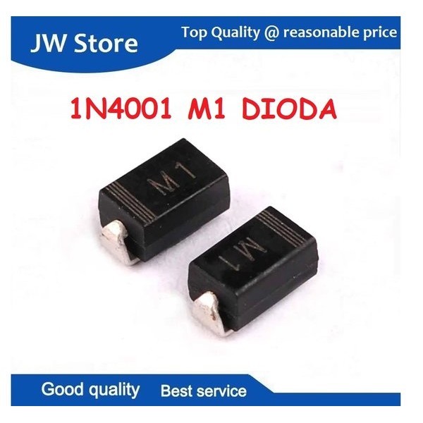 1N4001 M1 1N 4001 DIODA SMD