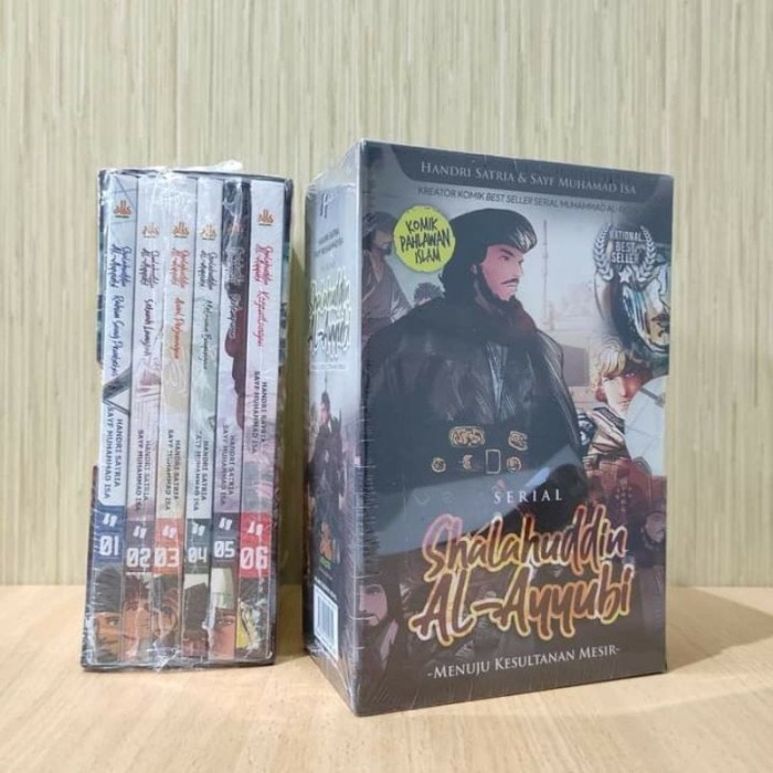 

Paket Komik Shalahuddin Al Ayyubi 1-6[Bonus Box]