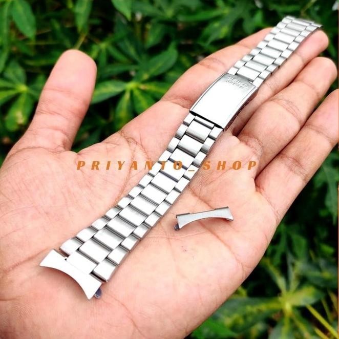 Tali Rantai Jam Tangan Seiko 5 Autometic model curved 20mm Strap seiko