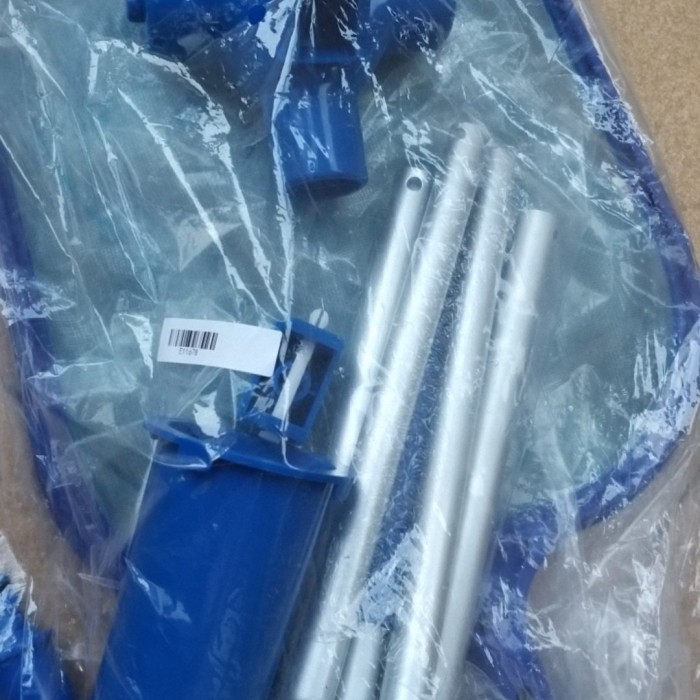 Set Alat Pembersih Kolam Renang Dan Sikat Vacuum Kolam