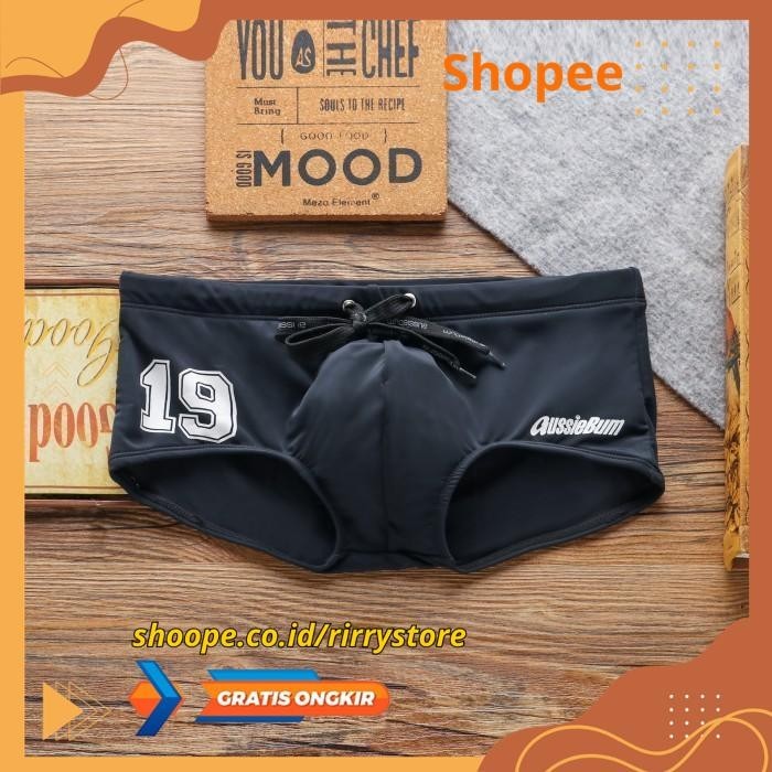 SWIMWEAR PRIA AUSSIEBUM SWIMMING TRUNK CELANA RENANG    / SB344  SWIMWEAR PRIA AUSSIEBUM  SWIMMING T